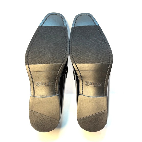 Stacy AdamsMen's Spratley Moc Toe Saddle Slip On Loafer Black Size 11W NWT/BOX - Picture 10 of 10